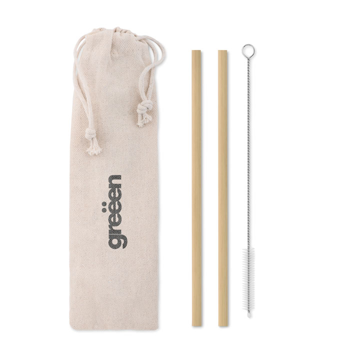 Bamboo straws | Eco promotional gift